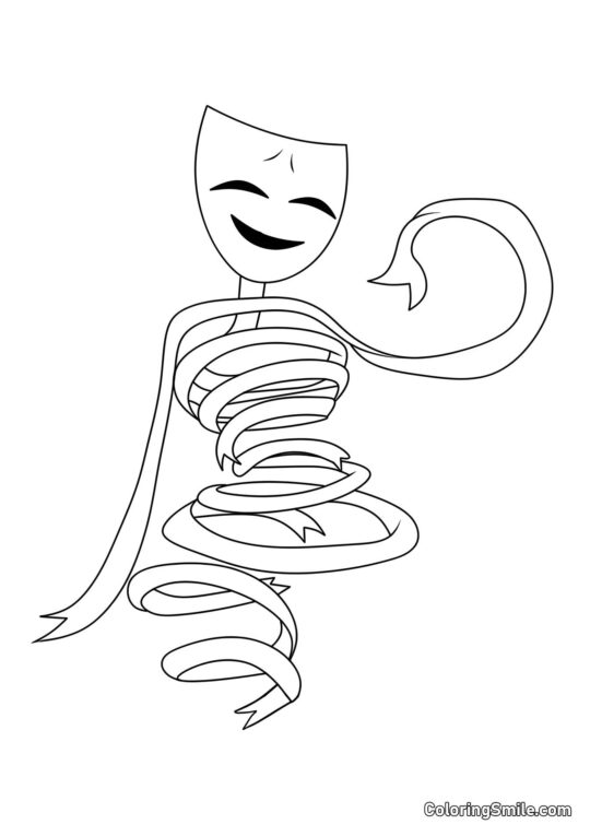 Desenhos para Colorir do Incrível Circo Digital Gangl do Incrível Círculo Digital - Página para Colorir