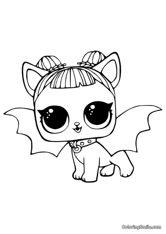 LOL štěně Stín - Omalovánka