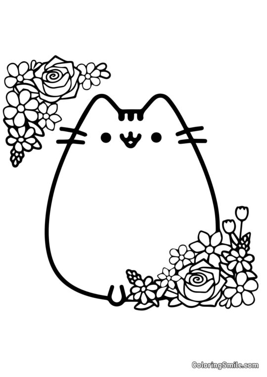 Disegni di Pusheen il Gatto da colorare Pusheen il gatto - Pagina da Colorare