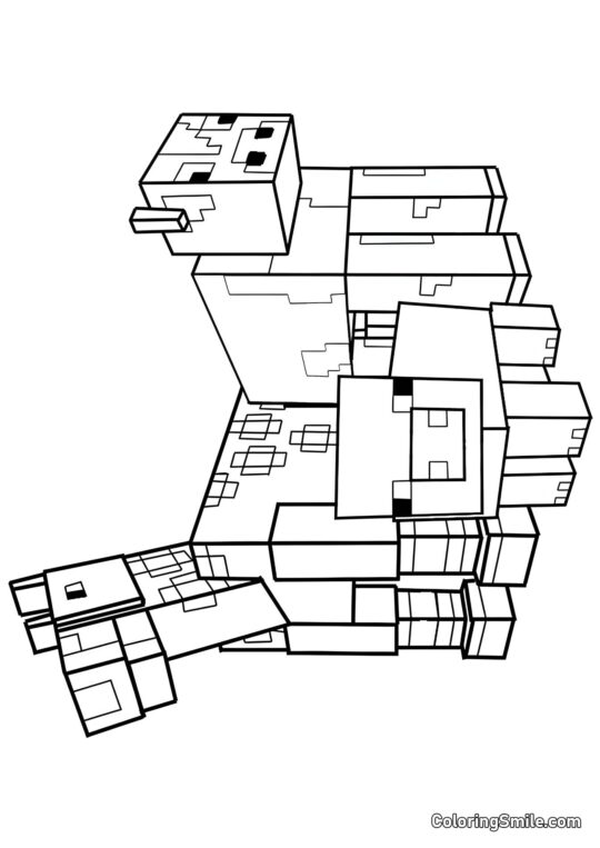 Dyremobs - Farvelægningsside