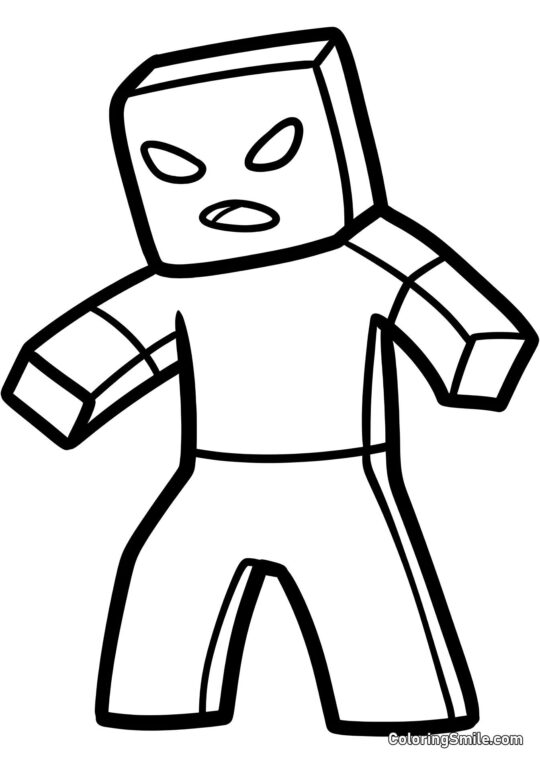 Ond Zombie - Farvelægningsside