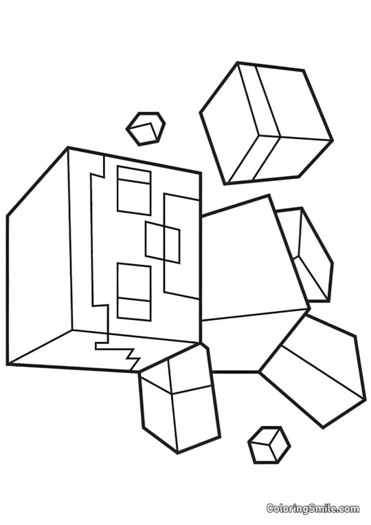 Baby Steve - Farvelægningsside