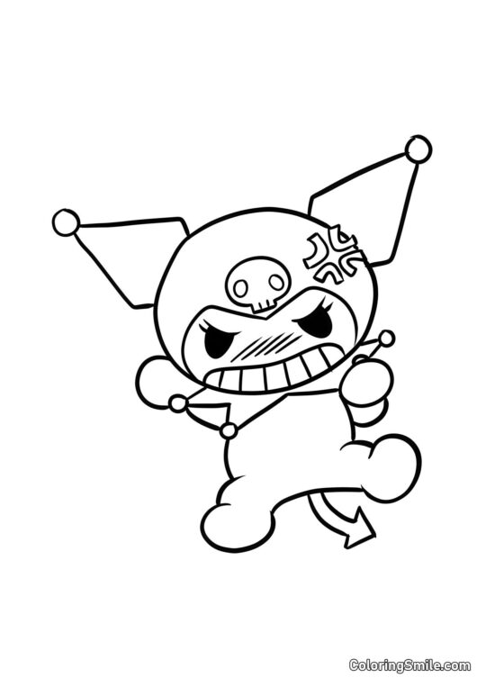 Куромі сердита - Розмальовка