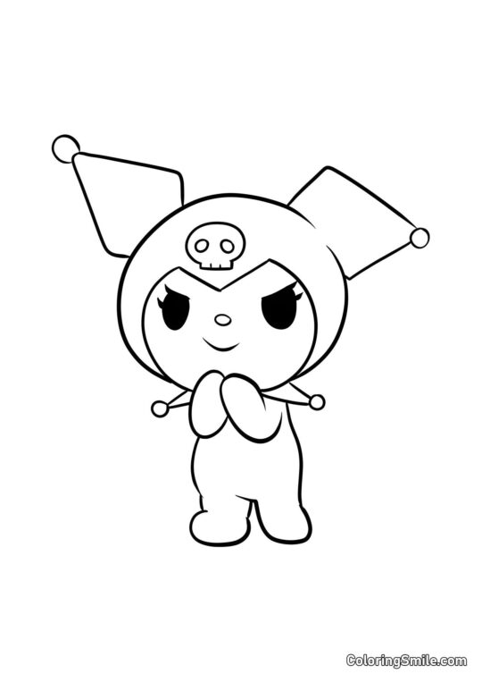 Куромі хоче похвалитися - Розмальовка