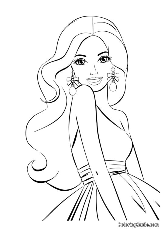 Dibujos de Barbie para colorear Barbie irresistible - Página para Colorear