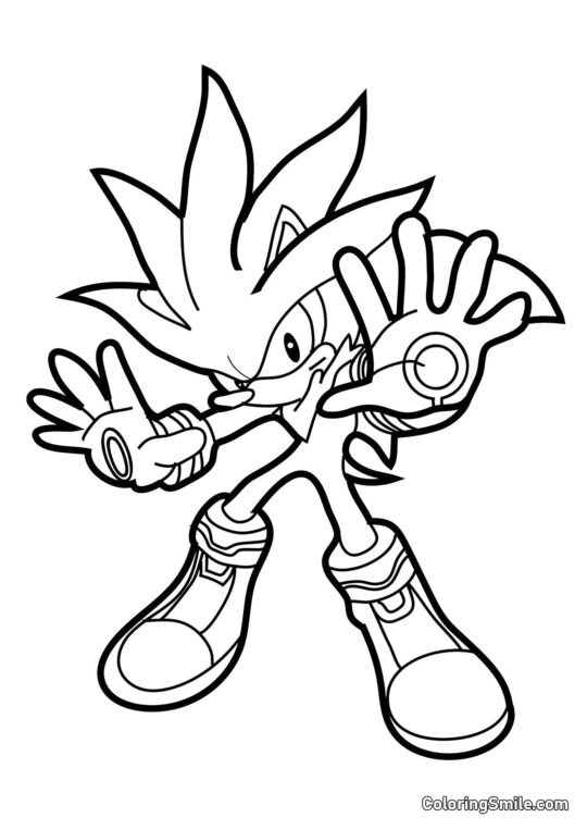 Срібний - Розмальовка