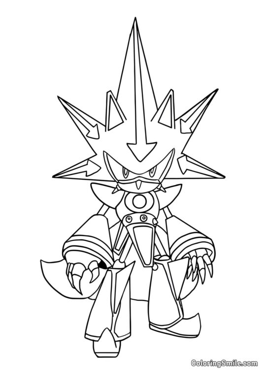 Броня Соніка - Розмальовка