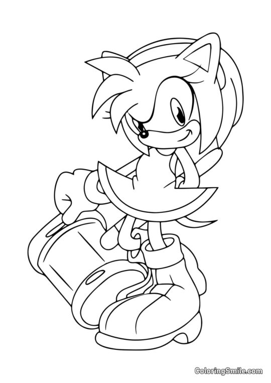 Роза та Молоток - Розмальовка