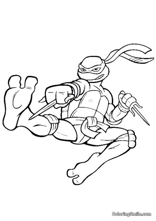 Raphael Atakuje - Kolorowanka