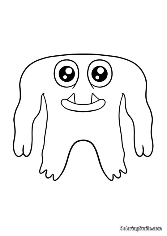 Kapitán Fiddles z Banban školky - Omalovánka