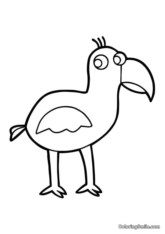 Opila z Banban školky - Omalovánka