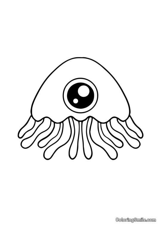 Kawaii Stinger Flynn z Banban školky - Omalovánka