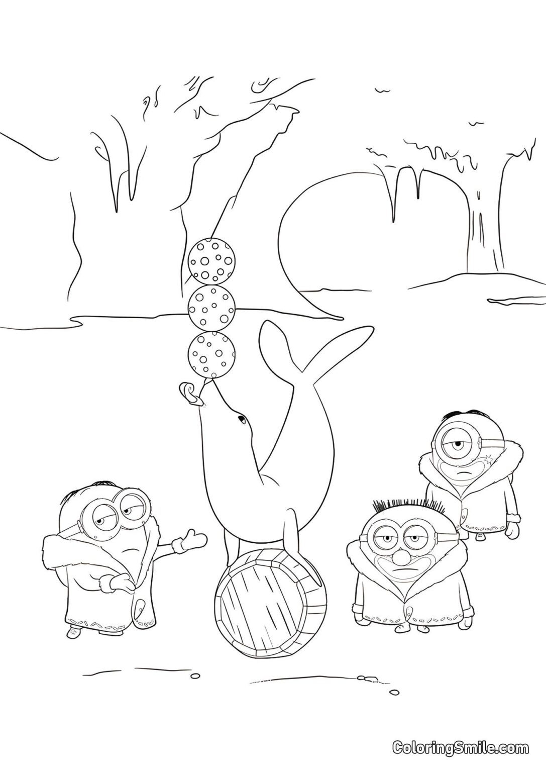 Minions Coloring Pages From The Movie Free Printables minions-coloring-pages-from-the-movie-free-printables