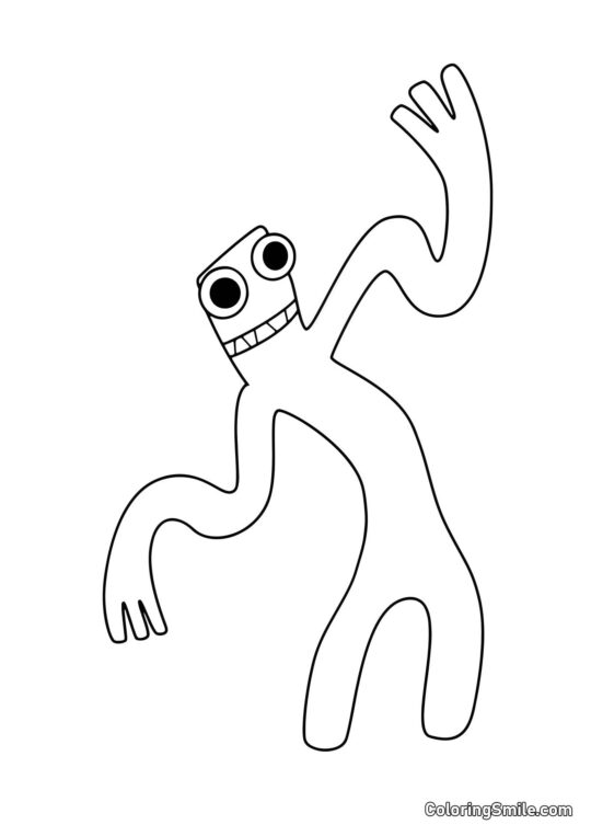 Vert confus - Page de Coloriage