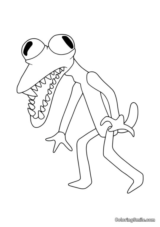 Orange de Roblox - Page de Coloriage