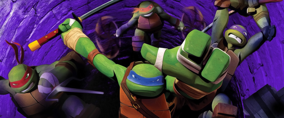 Teenage Mutant Ninja Turtles Tegninger til Farvelægning