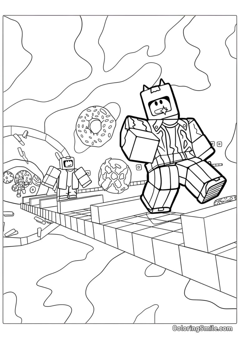 Roblox Coloring Pages | Awesome Collection
