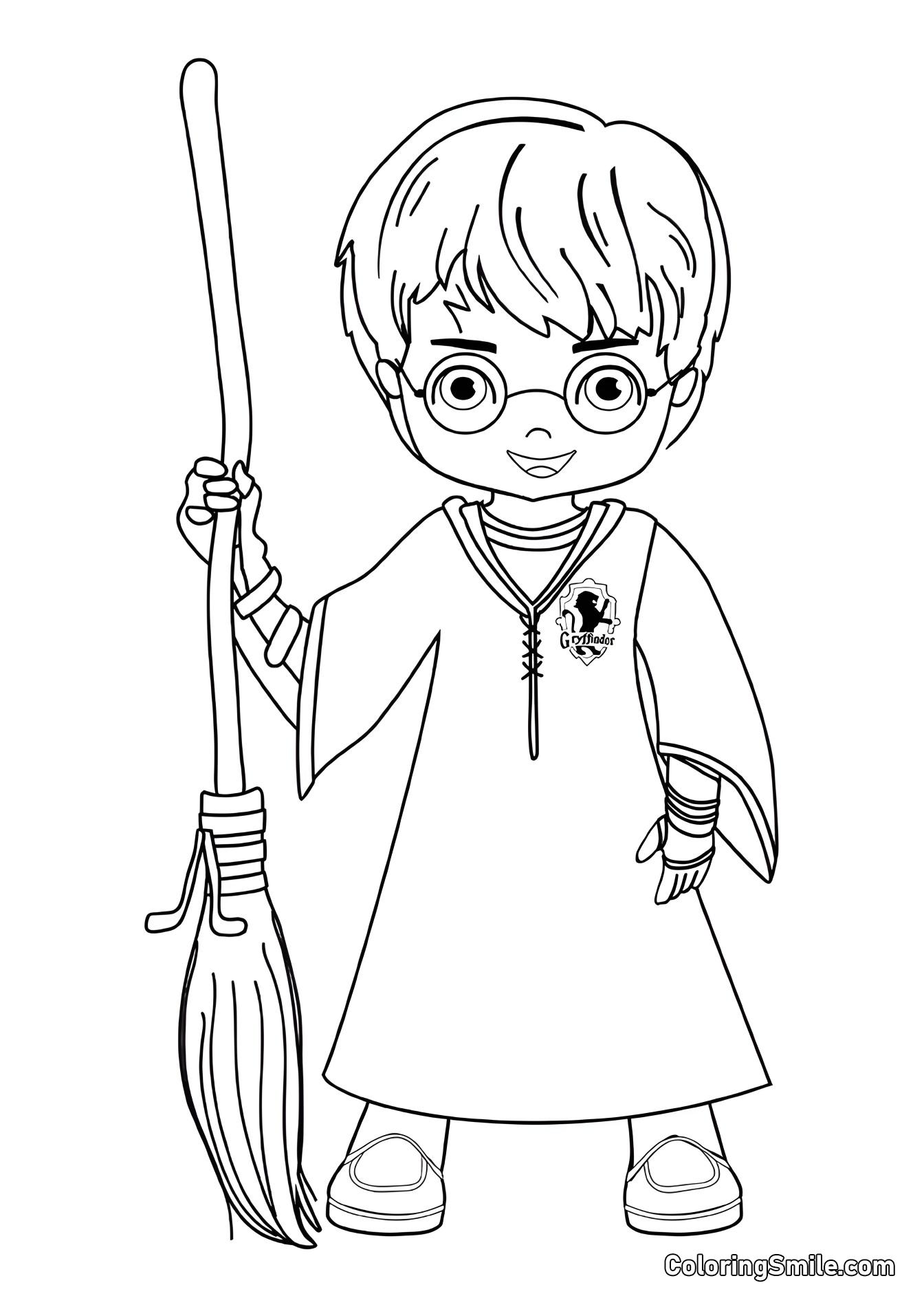 Dibujos para colorear de Harry Potter para imprimir | 50 diseños