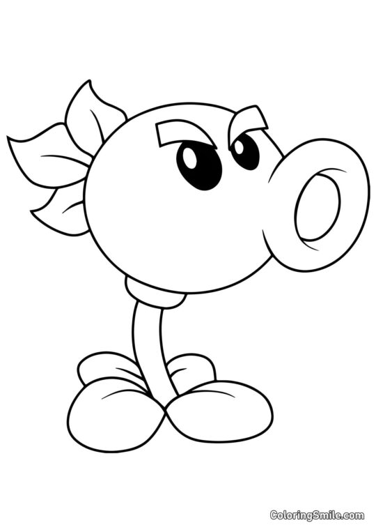 Repeater fra Plants vs. Zombies - Farvelægningsside