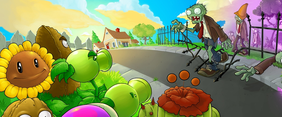 Omalovánky Plants vs. Zombies