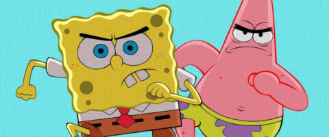 Розмальовки Спондж Боба