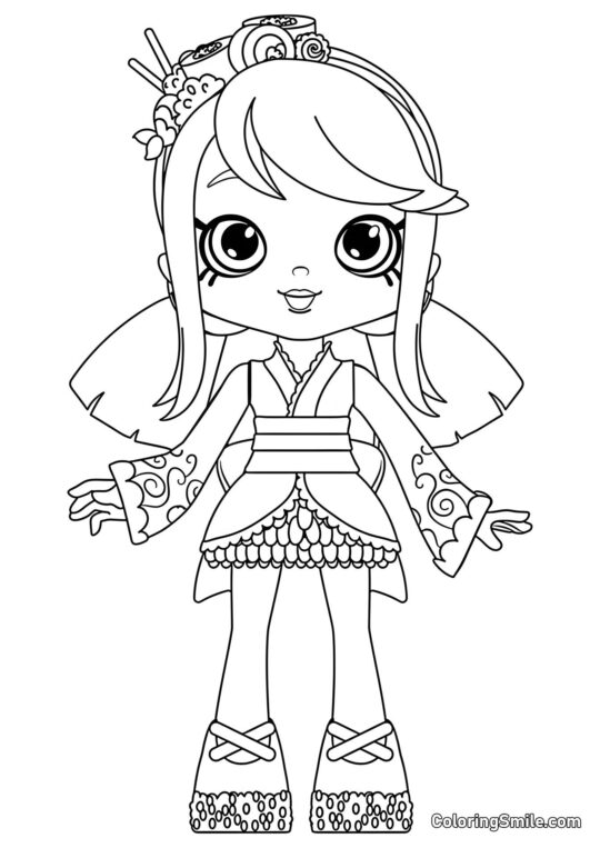 Сара Суші - Розмальовка