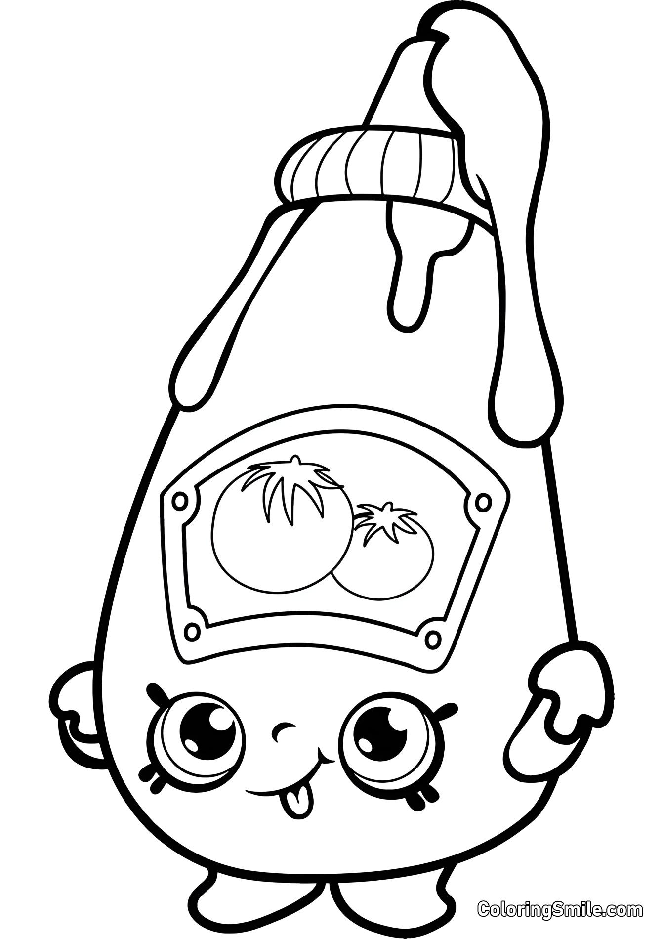 Dibujos de Shopkins para colorear | Colección imprimible