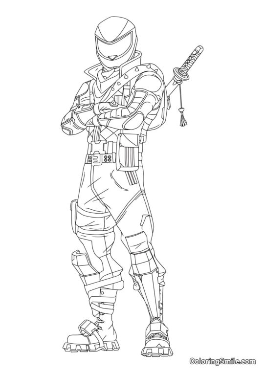 Fortnite Slipstream - Coloring Page