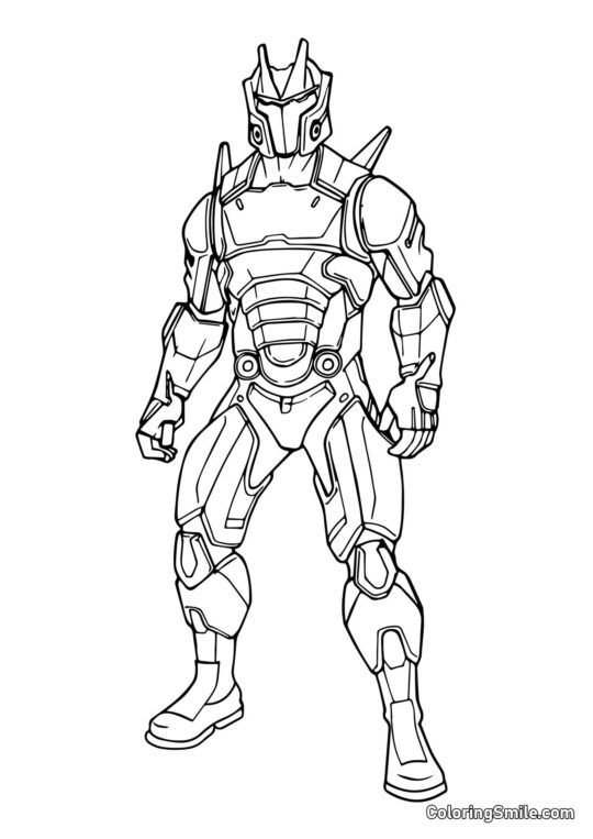 Fortnite Miasma - Coloring Page