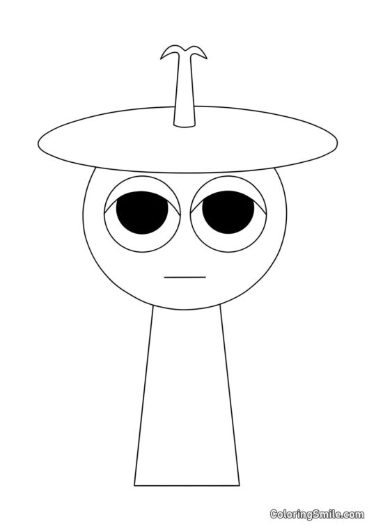 Розмальовки Спрункі Спрунк Клюква - Розмальовка