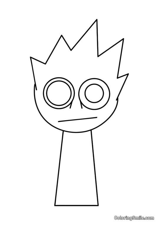 Розмальовки Спрункі Спрунк ОВАКС - Розмальовка