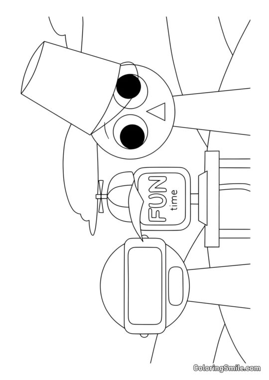 Розмальовки Спрункі Час Повеселитися зі Спрунками - Розмальовка