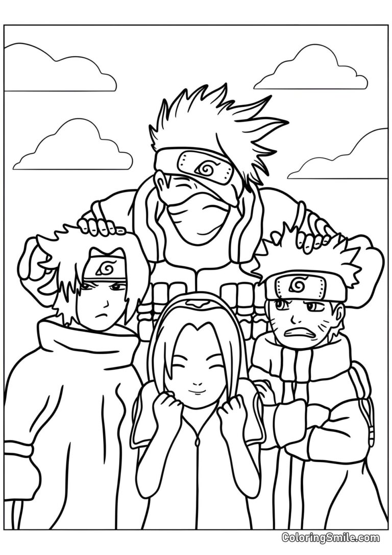 Naruto Coloring Pages | Printable Collection